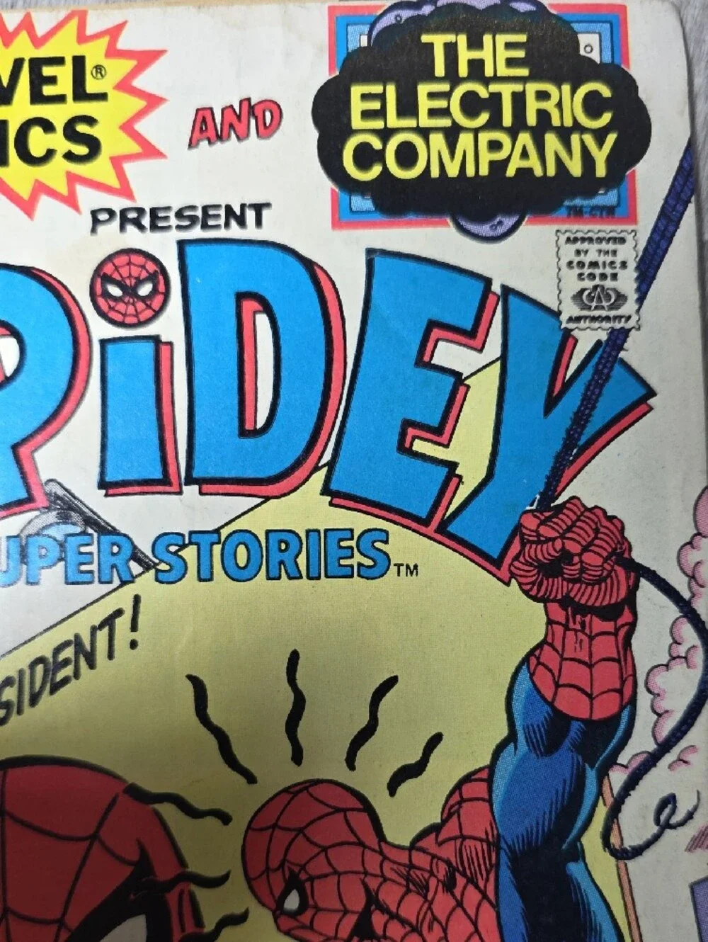 Marvel Spidey Super Stories Comic - Red & Blue